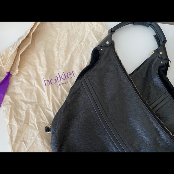 Botkier Double sided Black Leather Bag - Picture 2 of 7